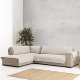 Capa de Canto com Chaise Longue Repelente de Líquidos