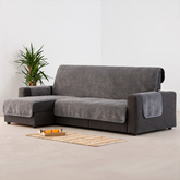 Capa para Sofá Chaise Longue em Coralina