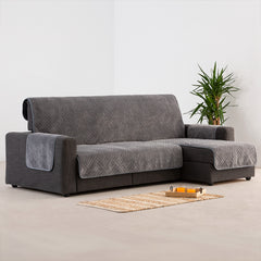 Capa para Sofá Chaise Longue em Coralina