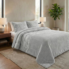 Edredon Premium Jacquard & Sherpa - Tropical