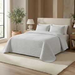 Colcha Premium em Microfibra Lavada + 2 Almofadas Cheias