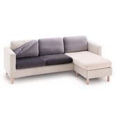 Capas para Almofada de Sofá em Veludo - Repelentes de Água