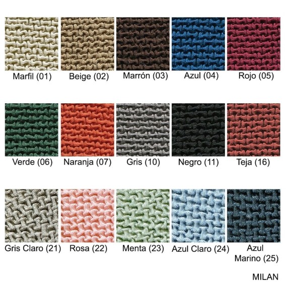 Capa Bi-elástica Chaise Longue - Milan - 70