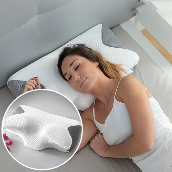 Almofada Cervical com Contorno Visco - 1