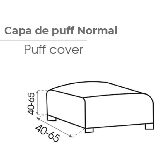 Capa de Puff Bi-Elástica Milan - 16