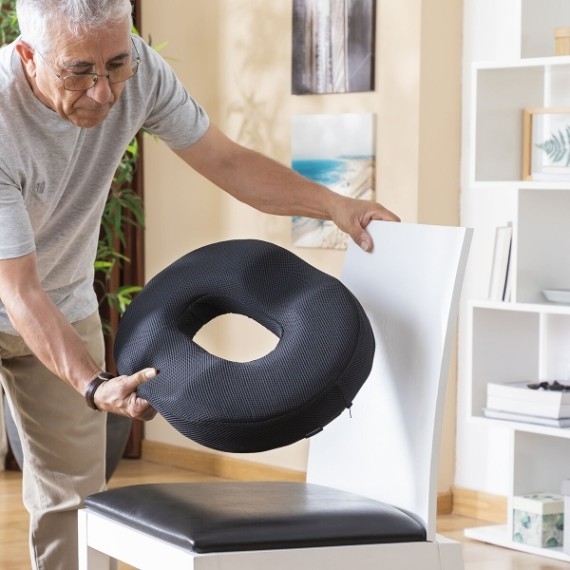 Almofada de Gel e Carvão de Bambu para assento - 3