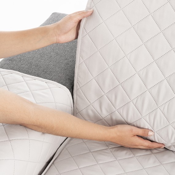 Capa Acolchoada Chaise Longue com Relax - 14