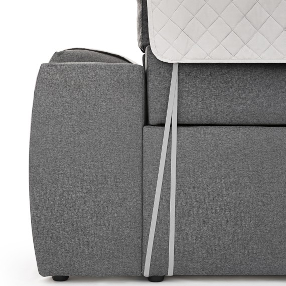 Capa Acolchoada Chaise Longue com Relax - 15