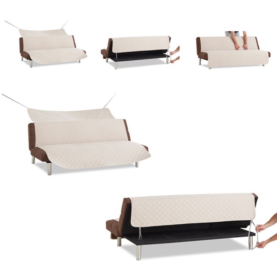 Capa Reversível Dupla Face sem Braços - 14