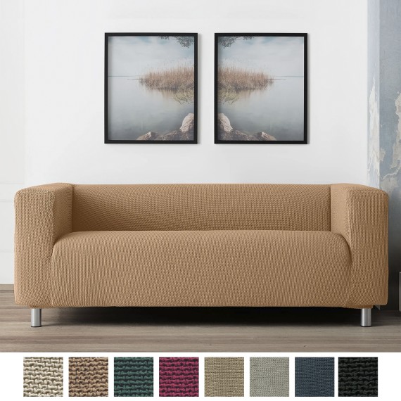 Capa para Sofá Klippan e Braços Altos Bi-Elástica Milan - 1