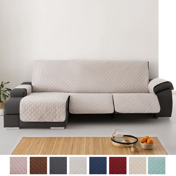 Capa Acolchoada Chaise Longue com Relax - 1