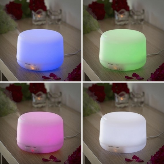 Humidificador Difusor de Aromas Multicolores LED - 4