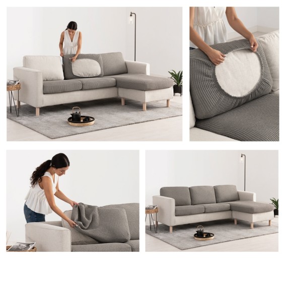 Capa para Almofadas de Sofá Multi-Elástica - 28