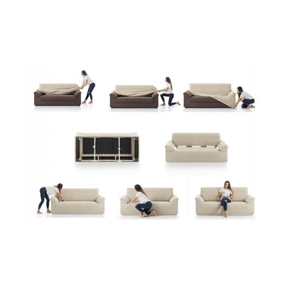 Capa para Sofá Multi-Elástica - Tamanhos Grandes