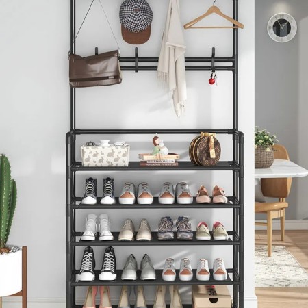 Estante com Sapateira e Cabide