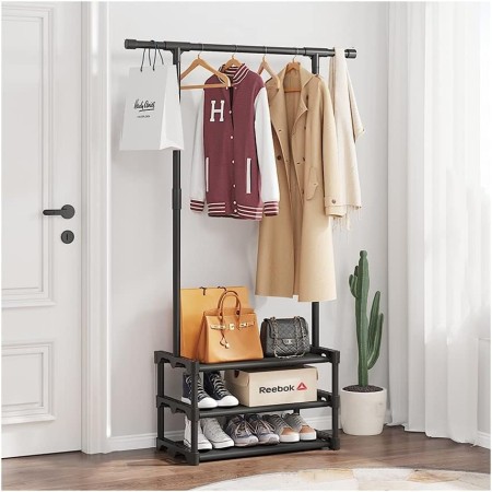 Cabide e Sapateira com Rodas