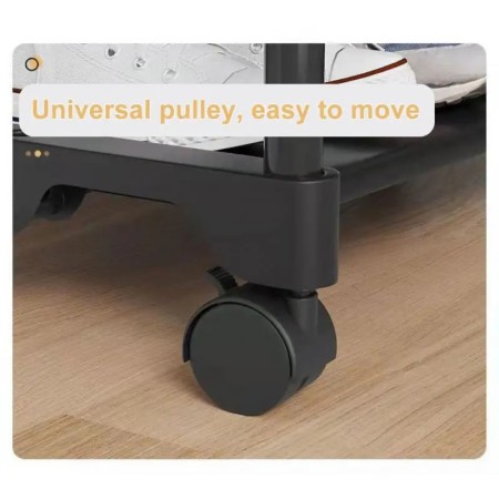 Cabide e Sapateira com Rodas