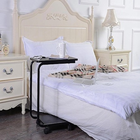 Mesa Portátil de Apoio com Rodas