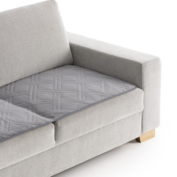 Topper de Sofá Anti-derrapante em Coralina