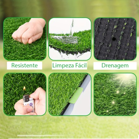 Tapete a imitar relva para Animais