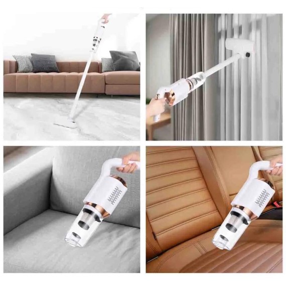 Aspirador Vertical 2 em 1 Sem Fios