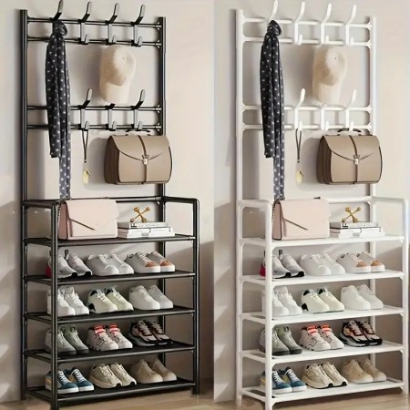 Estante com Sapateira e Cabide