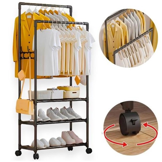 Cabide Organizador com Rodas