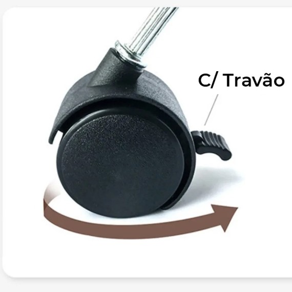 Cabide Organizador Multiuso com Rodas