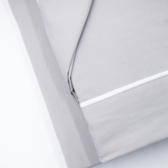 Conjunto de Lençóis com Aba Decorativa – Milano