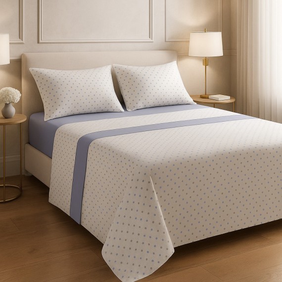 Jogo de Cama Coralina Topos