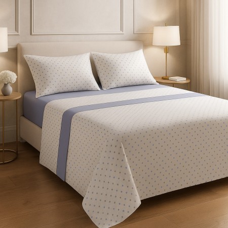 Jogo de Cama Coralina Topos