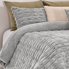 Edredon Premium "Rabbit Fur" e Sherpa