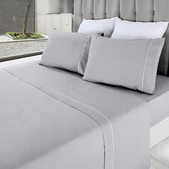 Conjunto de Lençóis com Aba Decorativa – Milano