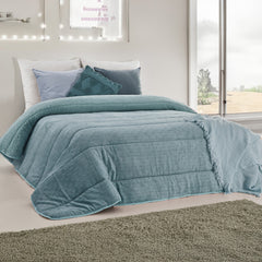 Edredon Fiorenza – Microcoralina Jacquard com Sherpa