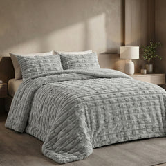 Edredon Premium "Rabbit Fur" e Sherpa